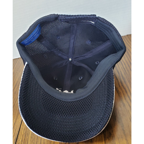 Royal Caribbean DMR Classic Headwear Blue Mesh Ballcap Hat Strapback Navy Anchor - Picture 5 of 7